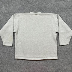 Tommy Hilfiger Mens Spellout Logo Sweatshirt XL Gray Crewneck Classic 90s Style