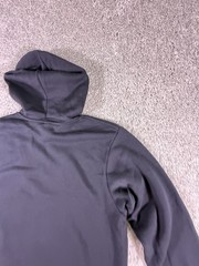 Bella + Canvas 3719 Unisex Sponge Fleece Pullover Hoodie Sweatshirt Large Black