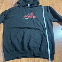 Keshi 2023 Hell and Back Official Tour Hoodie Mens Sz L Black Just Hoods Gabriel