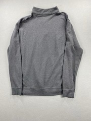 Peter Millar 1/4 Zip Sweater Men’s L Gray Rayon Fleece Outdoors Pullover Golf