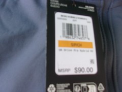 NWT Under Armour Storm 1/4 zip golf pullover, men’s S, dark gray, poly., $90