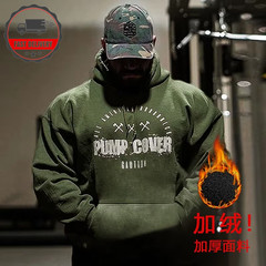 Mens Oversized Hoodie the Wrester Gym Workout Retro Menswear Quality Wear UK