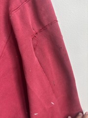 Vintage Triple 5 Soul 555 Soul Zip Up Hoodie Distressed Crimson NY Streetwear
