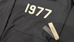 Fear of God Essentials Hoodie 1977 ‘Iron’ Men’s XL Size Oversize NWT AUTHENTIC