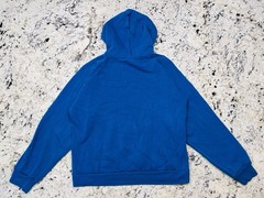 Vintage MacGregor Hoodie Mens Large Blue Purple Thermal Lined Sweatshirt 90s
