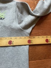 Nike Golf Sweatshirt Hoodie Gray Logo Swoosh Athleisure Mens Large Sports