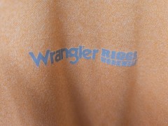 NWT WRANGLER RIGGS XXL WORKWEAR MICROFIBER ORANGE LONG SLEEVE HOODIE SPF 50