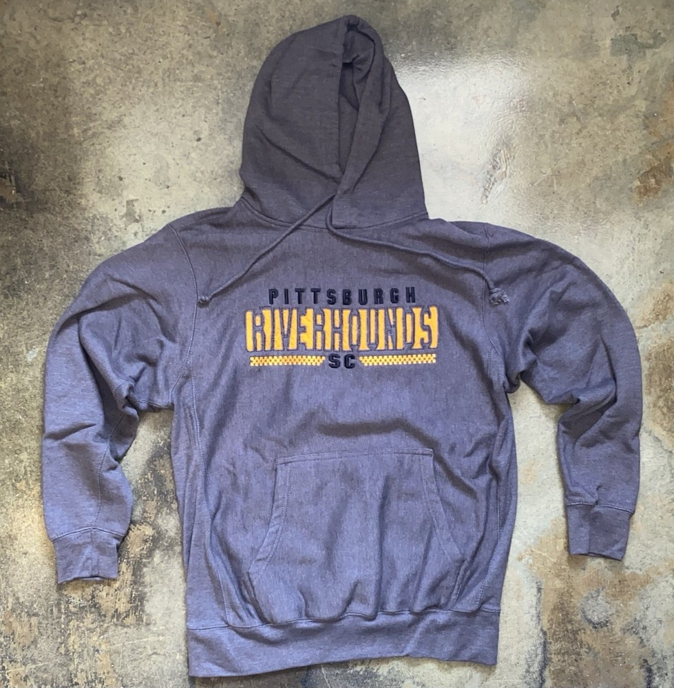 Vintage/Y2K Pittsburgh Riverhounds MV Sport Pro Weave Hoodie Size M Soccer Club