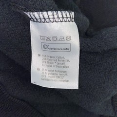 10 Tree Sustainable Clothing Sweatshirt Black Size Large L12