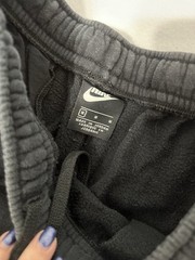 Nike Men’s Medium Black Jogger Sweatpants Swoosh Athletic Track Pants