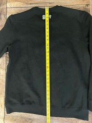 88 RISING X SORYAMA Black Crewneck Heavyweight Shirt Embroidered Robot Sz L $210