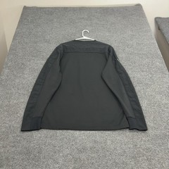 Under Armour Sweatshirt Mens LG Black Polyester Side Zip Pocket Athletic Style
