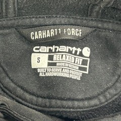 Carhartt Force Mens Relaxed Fit Lightweight Logo Graphic Hoodie 105569-BLK Small
