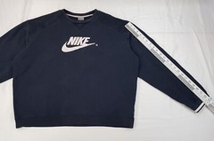 NIKE CENTER LOGO SIZE L-XL MENS COTTON PULLOVER JUMPER SWEATSHIRT VINTAGE Y2K
