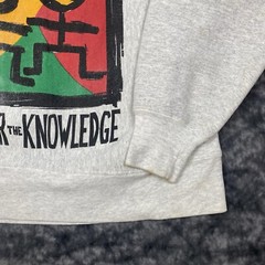 Blacker The College Sweeter The Knowledge Crewneck Mens Size XL Pullover Vintage