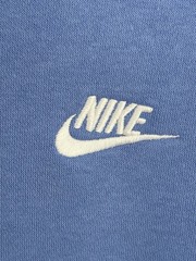 Men’s Nike Club Fleece Pullover Hoodie Football Blue FN3859-494 Men’s Sz M – NWT