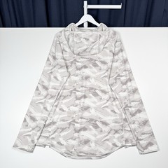 ASRV DSG 0327 1/4 Zip Hoodie White Camo – Men’s Large