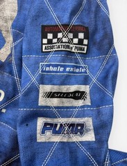 PUMA x ASAP A$AP Rocky Quilted Sweatshirt Racing BLUE $200 Men’s 2XL XXL