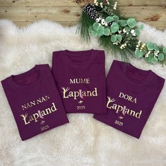 Personalised LAPLAND Family Christmas Jumper | Xmas Sweatshirt | Xmas Jumper