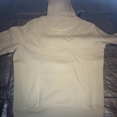 Topo Designs Hoodie Mens M Cream White Heavyweight Organic Cotton Pullover