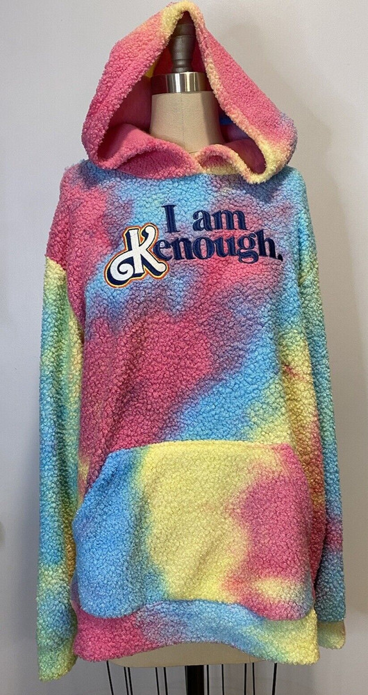 Mattel Creations Barbie The Movie Official Ken I Am Kenough Unisex Hoodie L (A)
