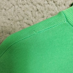 VTG 90s Souvenir Egypt Pyramids Graphic Polo Sweatshirt Mens XL Green Terry Boxy