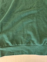 adidas Men’s Essentials Fleece Sweatshirt Collegiate Green Size Small IJ8893 NWT