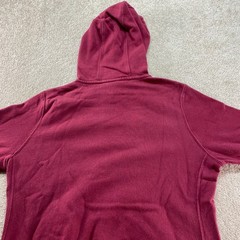 Nike Sweater Mens Size Large Alpharetta Basketball Hoodie Maroon Pullover