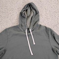 Travis Mathew Sweater Mens Medium Green Cloud Collection Waffle Pullover Hoodie