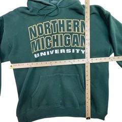 Vintage Jansport Northern Michigan University Hoodie Green Large USA