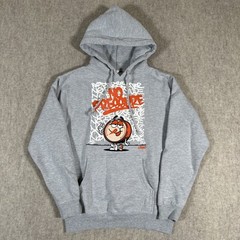 Logic No Pressure Hoodie Adult Small Gray Hip Hop Rap Streetwear Pullover Mens