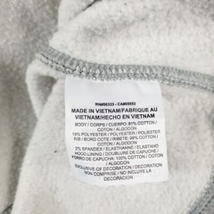 Nike Sweater Mens Medium Gray Swoosh Pullover Hoodie Sweatshirt *