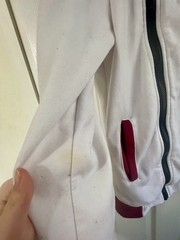 Assassin’s Creed Promo White Zip Up Hooded Cosplay Sweater Men’s Size XL