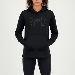 Under Armour Black Logo Hoodie Sweatshirt Size M