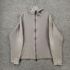 Nike Yoga Hoodie Men Large Gray Dri Fit Full Zip Long Sleeve Sweatshirt Athletic