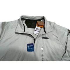 Timberland Pullover Turbo-quick dry Fleece Microfiber 1/4 zip Gray men 2XL New!