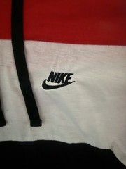 Nike Short Sleeve Color Block Hoodie XL Preowned