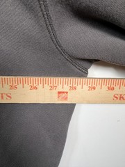 Elwood Mens French Terry Sweatshirt Hoodie Oversized Sustainable Gray Sz Large