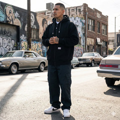Pro Club Men’s Heavyweight Full Zip Fleece Hoodie