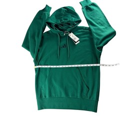 Adidas Feelcozy HD Hoodie Mens Medium Collegiate Green JE3802 NWT