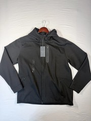 VRST Men’s Black Full-Zip Hooded Softshell Jacket Size L NWT