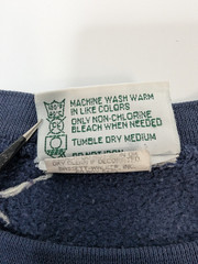 Vintage Sgt Leisure Sweatshirt Mens Medium Navy Sun Valley Ski Graphic *Stains
