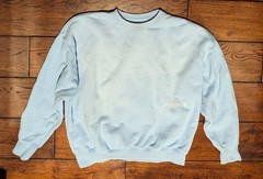 PURPLE BRAND Men’s Sky Blue Heavy Cotton Sweatshirt Size Medium