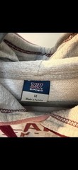 MV Sport Lake Tahoe Hoodie Burgundy And Gray Size Medium