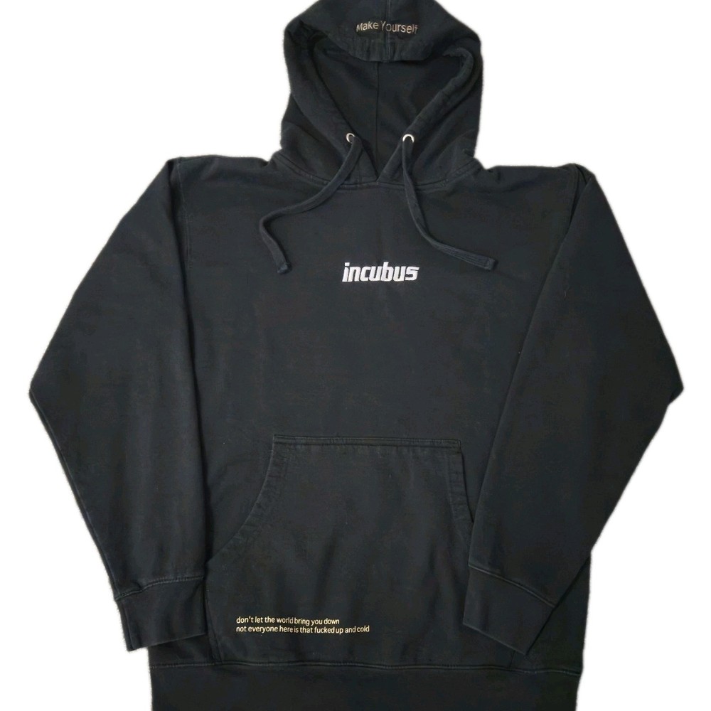 Incubus Make Yourself Hoodie Sweatshirt Size M 20th Anniversary Black