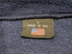 Vintage Unbranded USA Olympics Fleece Full Zip Blue Men’s L Made in USA