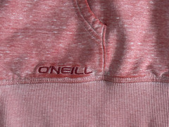 O’Neill Beach Surf Hoodie Jacket Coral Heather Red Men’s Size Medium