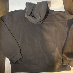 RSQ Mens Oversized Full Zip Brown Hoodie Sweatshirt Heavy Size Medium