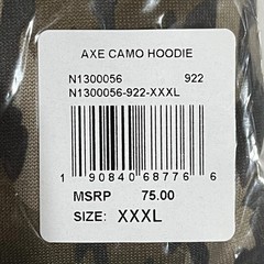 NEW W/ TAGS!! Nomad Bottomland Camo Utility Hoodie – Men’s Sweatshirt – Size 3XL