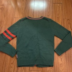 tezuka productions 2003.4.7. Astro Boy Anime Hoodie Green Cardigan Sweater